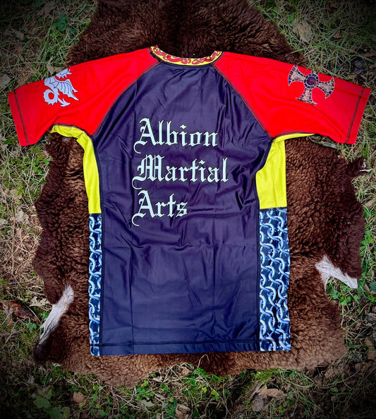 "The Saxon" Short Sleeve Rashguard