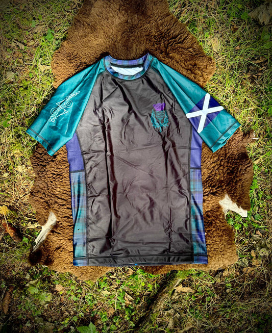 "The Caledonian" Short Sleeve Rashguard